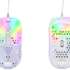 Мышь проводная XTRFY MZ1, игровая, оптическая, USB, 16000dpi, белый [mz1-rgb-white-tp]
